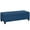 Blue, variant on HOMCOM Linen Fabric Wood Feet Entry Bench, Contemporary Home Decor Grey