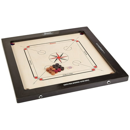 Surco Ellora Kids Size Carrom Board with Coins and Striker, (Best Strikers Of All Time)