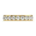 thumbnail image 3 of TimeLe$$ Classics 2 Carat TW Natural Diamond Eternity Band in 14K Yellow Gold (Ring Size 9), 3 of 6
