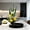 23cm, variant on CCMAOLU Flower Pot Flower Arrangement Set,Ikebana Floral Art Supplies,Flower Bowl Decorative Vase for Centerpieces,Black Flower Arrangement Vase Set of Vessel Tools for Hydroponic Flower Pots.
