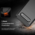 thumbnail image 2 of SCL LG V60 ThinQ Case, Carbon Fiber Effect Gel Grip Protection Cover [Anti Scratch][Anti Collision] Compatible with, 2 of 5