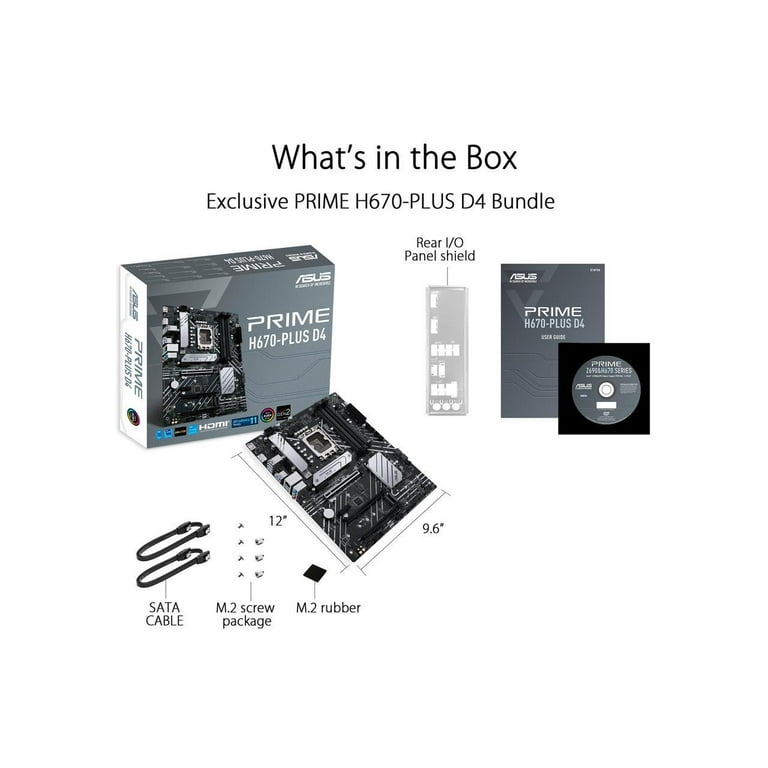 ASUS PRIME H670-PLUS D4 - Walmart.com