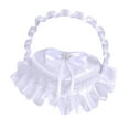thumbnail image 4 of Caja para anillos de boda, cesta para dama de honor, accesorios de novia, cesta para anillos, para niña de . Estilo D, 4 of 8