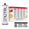 thumbnail image 2 of NUTRL Vodka Hard Seltzer Fruit Variety 8 pack, 12 fl oz Aluminum Cans, 4.5% ABV, 2 of 7