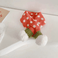 thumbnail image 4 of Bufanda para niños, moda para niños pequeños, bufandas suaves y cálidas, calentador de cuello, invierno para niñas y mujeres, 4 of 5