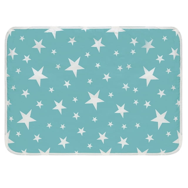 Pet Pee Pad Large: Absorbent Waterproof Quick Dry Star Dog Potty Pad Cat Pee Mat