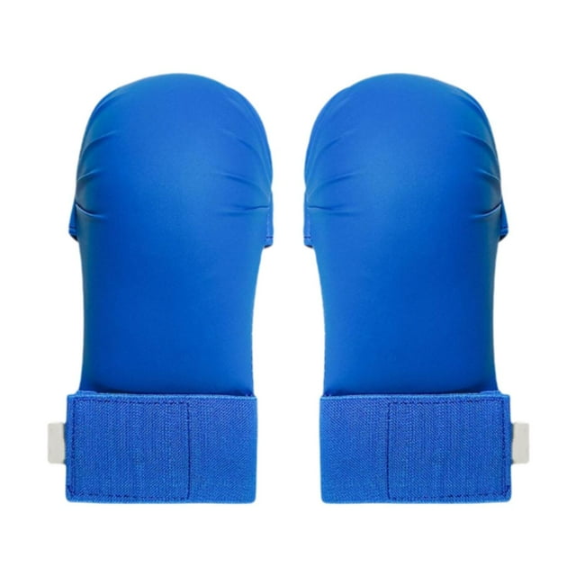 Guantes de entrenamiento de Karate de 2 piezas, guantes de Mma, soporte de muñeca, protectores de competición de lucha de Kickboxing, guantes de boxeo XS