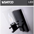 thumbnail image 4 of SATCO S12507 CA10 LED Flame Light Bulbs 4W 120V Frosted Glass 3500K 350 Lumen E12 Candelabra Base Dimmable Wet Location (6 Pack), 4 of 10