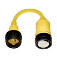 thumbnail image 1 of Maro Power Cord Adapter 117A Pigtail Type; 50 Amp; 125 Volt/250 Volt; 20 Inch Length; With Sealing Collar System; Waterproof; With LED Power-On Indicator And Thumbgrip Locator End; Without Handle, 1 of 2