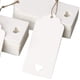 thumbnail image 1 of 100 etiquetas de regalo para etiquetas de precios de boda o bricolaje (blancas), 1 of 2