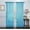 Blue, variant on 2 PC Sheer Voile Window Treatment Rod Pocket Curtain Panels 54" X 84" Long Each