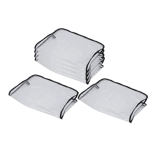 Cubierta trasera Yuyangstore para silla de peluquero protección transparente 6-12 uds