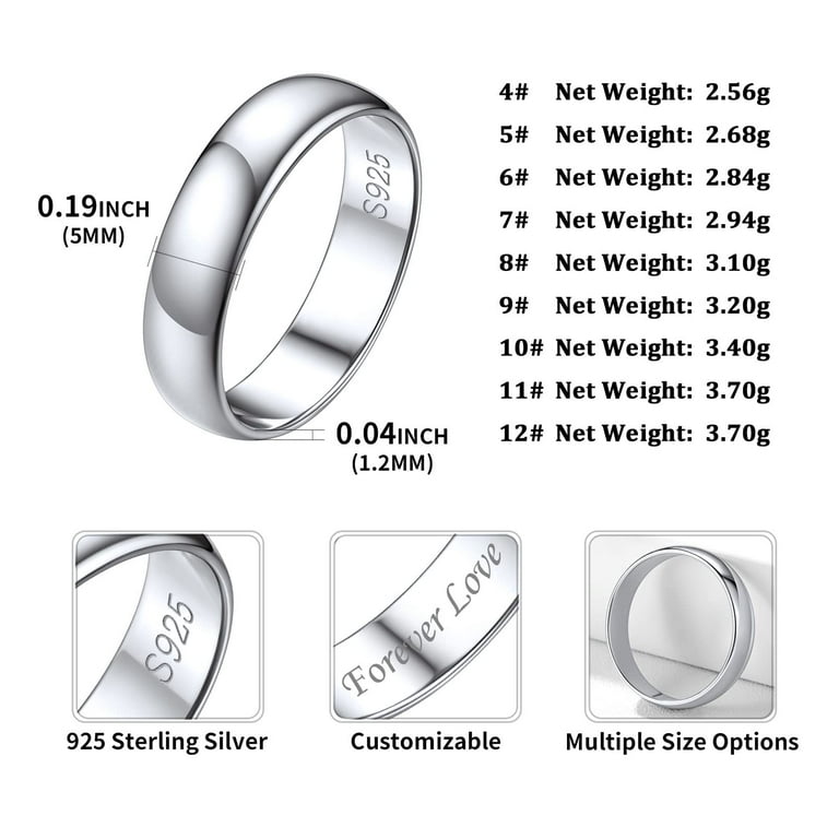 Ring size chart for Men  Ring sizes chart, Mens ring sizes, Signet rings  women