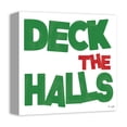 thumbnail image 2 of Creative Products Deck The Halls 12x12 Canvas Wall Art, 2 of 5