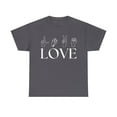 thumbnail image 2 of LOVE Hand Shirt-Gift for Husband Wife Couple Unisex Heavy Cotton, 2 of 10
