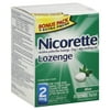 Nicorette Nicotine Uncoated Lozenge to Stop Smoking, 2mg, Mint Flavor - 81 Count