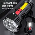 thumbnail image 3 of Toystoory Linterna portátil Handhled Carga rápida Impermeable COB Power Display Antorcha eléctrica Night Riding Lighting Tool Lámpara Escalada, 3 of 6