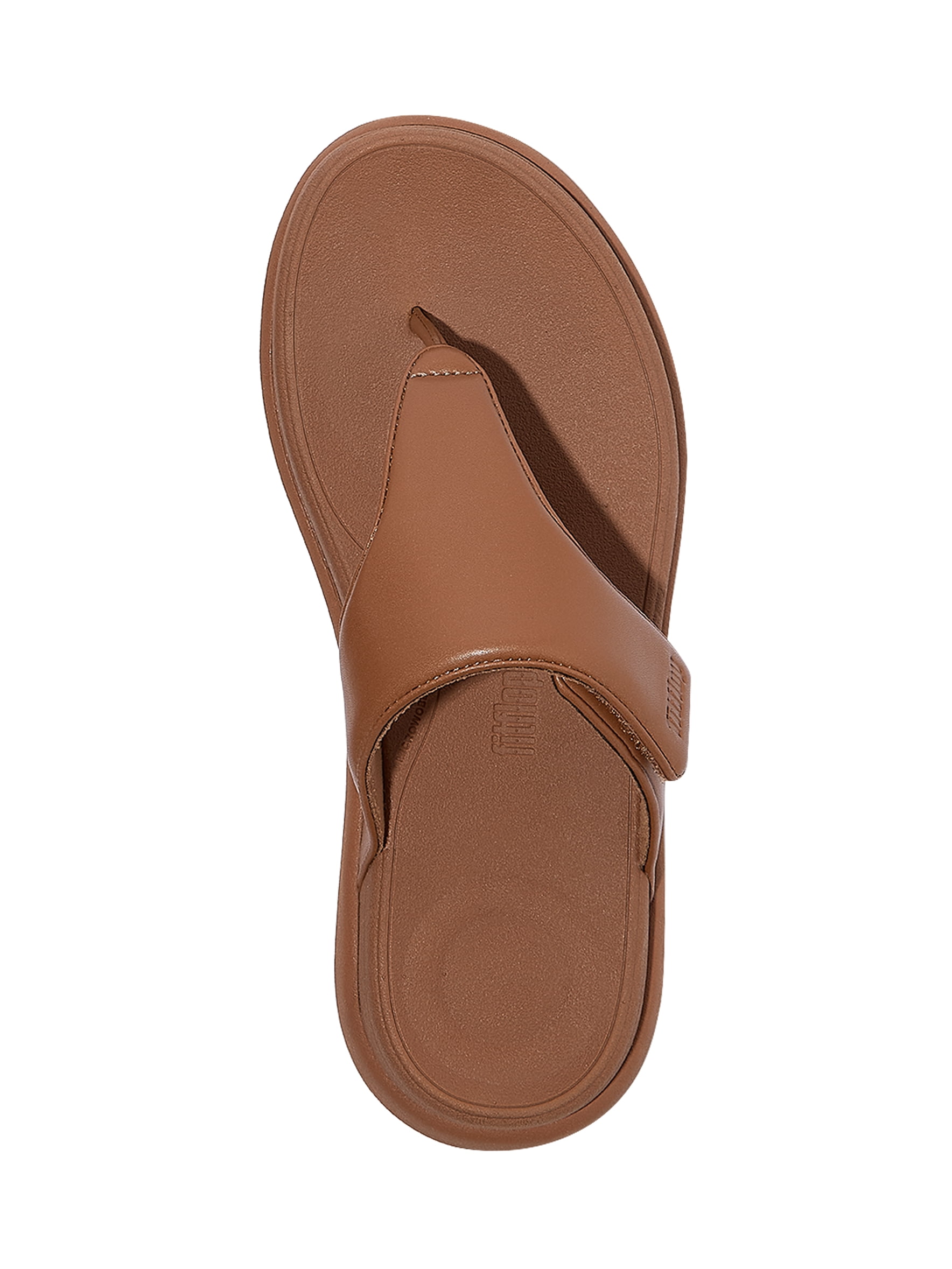 Fitflop Women's F-Mode Go Adjustable Flatform Toe-Post Sandals
