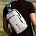 thumbnail image 3 of Bolso bandolera de pecho para hombre, bolso de hombro deportivo de ocio, bolso de mensajero de marca de moda para hombre, 3 of 5