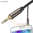 thumbnail image 5 of FosPower (6 Feet) 3.5mm Male to 3.5mm Female Stereo Audio Extension Cable Adapter [24K Gold Plated Connectors] for Apple, Samsung, Motorola, HTC, Nokia, LG, Sony & More, 5 of 7
