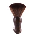 thumbnail image 1 of Cepillo para peluquero y salón, cepillo para polvo de cuello, mango de madera con gancho para cortar el pelo (cepillo para cuello+cepillo negro), 1 of 3