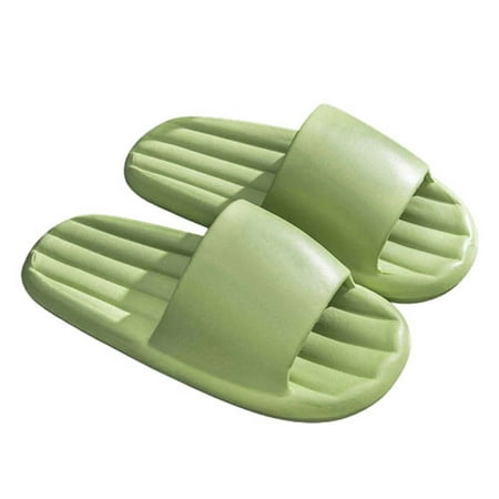 

Juejuezi Womens Slippers Clearance Womens Mens Solid Color Slippers Super Soft Breathable Anti-Slip Bedroom Home Slippers