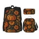 thumbnail image 1 of Fotbe Autumn Pumpkin Leaves Set Escolar 3 en 1 para Niños - Mochila Duradera con Lonchera Aislante y Estuche para Lápices - Mochila Escolar para Niños y Niñas, 1 of 7
