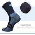 thumbnail image 3 of LITERRA Mens 6 Pairs Crew Hiking Socks Athletic Cushion Outdoor Sock for Men, 3 of 6