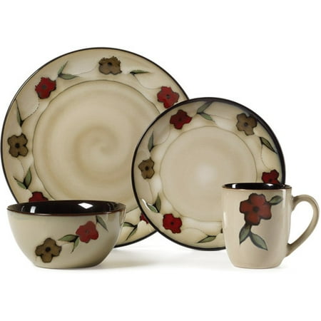 Pfaltzgraff Studio Floral Bouquet 16-Piece Dinnerware Set