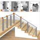 thumbnail image 5 of Stainless Steel Wire Rope Sleeve Cable Railing Fitting Grommet, 5 of 5