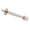 Polished Nickel, variant on Ives 60A92 3 3/4" Projection Aluminum Rigid Baseboard Door Stop 1" Base Diameter - Silver