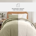 thumbnail image 3 of Comfort Canopy - Ready Dorm Bedding Bundle, Patterned Comforter Set, Solid Sheet Set, Pillows and Laundry Bag, 3 of 12