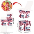 thumbnail image 3 of BKER Boîtes Patriotiques Fête de l'Indépendance Boîtes Patriotiques et Rayures Bonbons 6 Pcs Boîtes de Fête Portables Boîtes de Rangement Colorées Réunion de Famille, 3 of 5