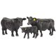 thumbnail image 1 of Little Buster Toys Angus Cow - Vacada de Angus Black Realistic, escala 1/16 Little Buster Toys Little Buster Toys, 1 of 2