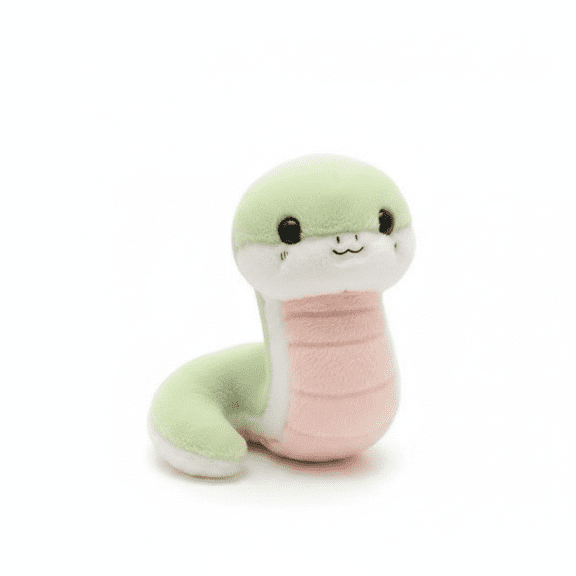 Cute Snake Plush Toy, Chinese Zodiac Snake Stuffed Animal, Soft Fluffy Kawaii Cuddle Buddy for Kids Toddlers Animal Lovers, Perfect Birthday Chinese New Year Gift