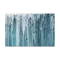 thumbnail image 4 of Blue Rain Abstract Acrylic Painting Canvas Wall Art for Home Decor Ready-to-Hang, 4 of 13