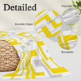thumbnail image 3 of Modern Geometric Yellow Throw Pillow Cover 20 x 26 Inch Decorative Pillow Cover Abstract Minimalist Artwork Lines Lumbar Pillowcase Seasonal Rectangle Cushion Case for Couch Sofa Bed Living Room, 3 of 9
