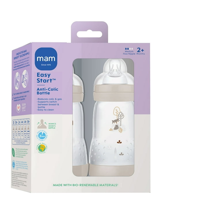 MAM Easy Start Self-Sterilizing Anti-Colic Baby Bottles oz