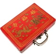 thumbnail image 2 of Chinese Mahjong Box Traditional Mahjong Tiles Storage Box Empty Rectangle Storage Box, 2 of 5