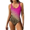 thumbnail image 3 of Maillot de Bain une Pièce Normal pour Femme, Imprimé Léopard, Tenue de Plage, Maillots d'Été, 3 of 5