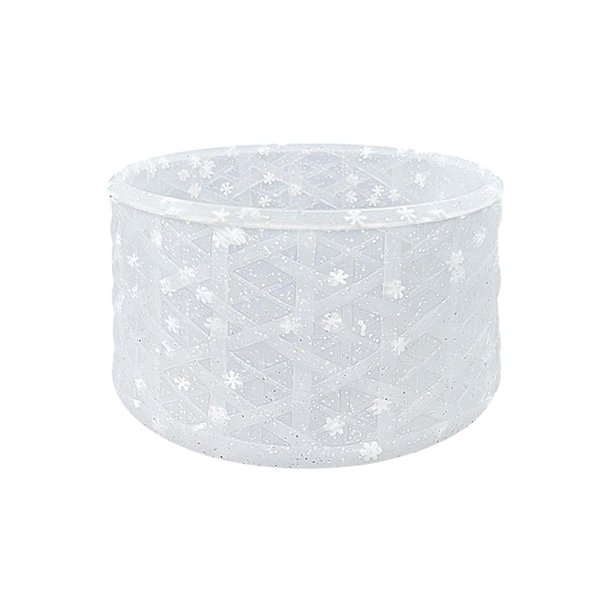 CAIROYAR Funda de silicona para taza con patrón tejido,
