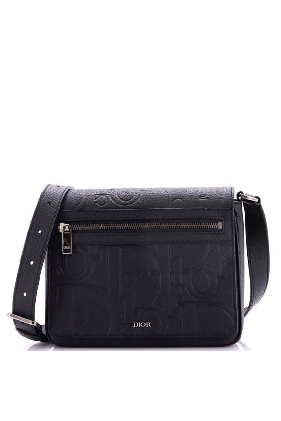 Pre-Owned Flap Messenger Bag Gravity Leather By Rebag