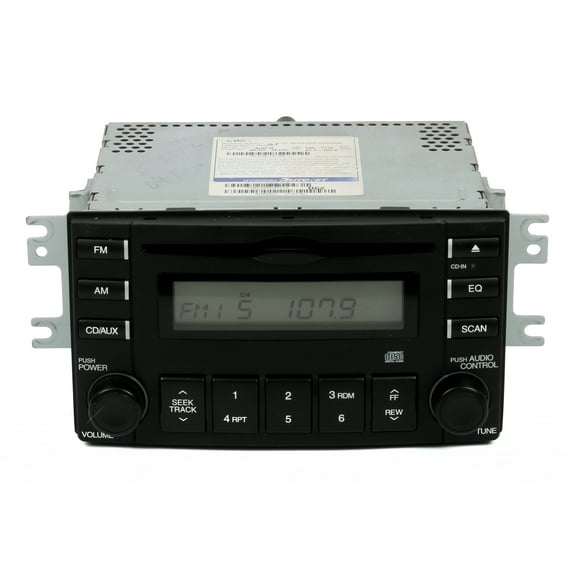 Restored 2007-2009 Kia Spectra Factory OEM AM FM Radio Single Disc CD Player 96150-2F700 (Refurbished)
