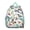 Greenish-blue-5, variant on Wild Horse Student Backpack – Artistic Pony Print With Farm Flowers Retro Rural Rainbow Cute Pattern Design