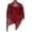 Wine Red, variant on Women's 1920s Gatbsy Shawl Wrap For Bridal Prom Wedding Party Evening Dresses