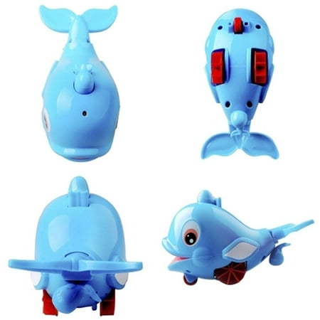Christmas Gifts Cute Dolphin Baby Kids Bath Shower Toy Squirt Water