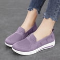 thumbnail image 5 of Abomasnow Womens Cloth Knit Slip‑On Breathable Walking Sneaker Shoes Casual Workout Running Going Out Shoes, 5 of 9