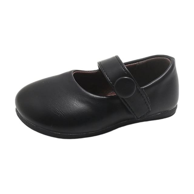 Girls Soft Sole Princess Shoes for Girls, Mary Jane Style Leather Shoes for Spring Summer