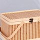 thumbnail image 4 of Woven Baskets Large Bamboo Picnic Fruits Lid Bread Zongzi Organizer, 4 of 5