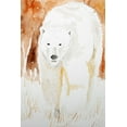 thumbnail image 2 of Derr, Wynn 11x14 Gold Ornate Wood Framed with Double Matting Museum Art Print Titled - Polar Bear, 2 of 4